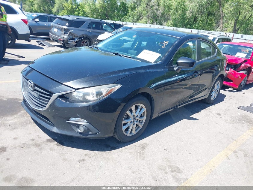 Vin: jm1bm1v71f1230660, lot: 45803990, mazda mazda3 i touring 20152