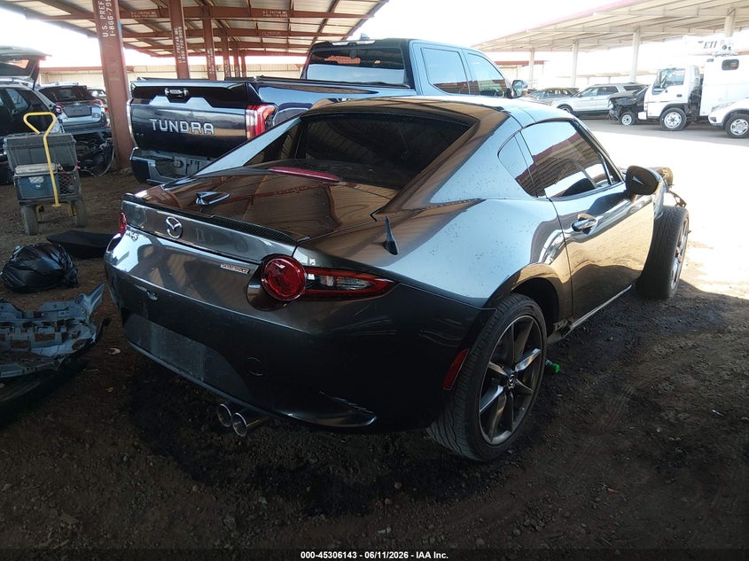 Vin: jm1ndam72m0457891, lot: 45804006, mazda mx-5 miata rf grand touring 20214
