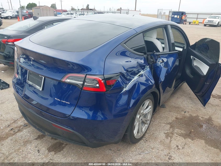 2021 TESLA MODEL Y ELECTRIC(VIN: 5YJYGDEE6MF078624