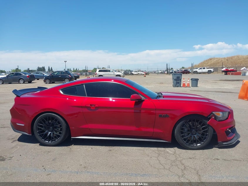 2015 Ford Mustang Gt Premium VIN: 1FA6P8CF3F5376911 Lot: 45306160