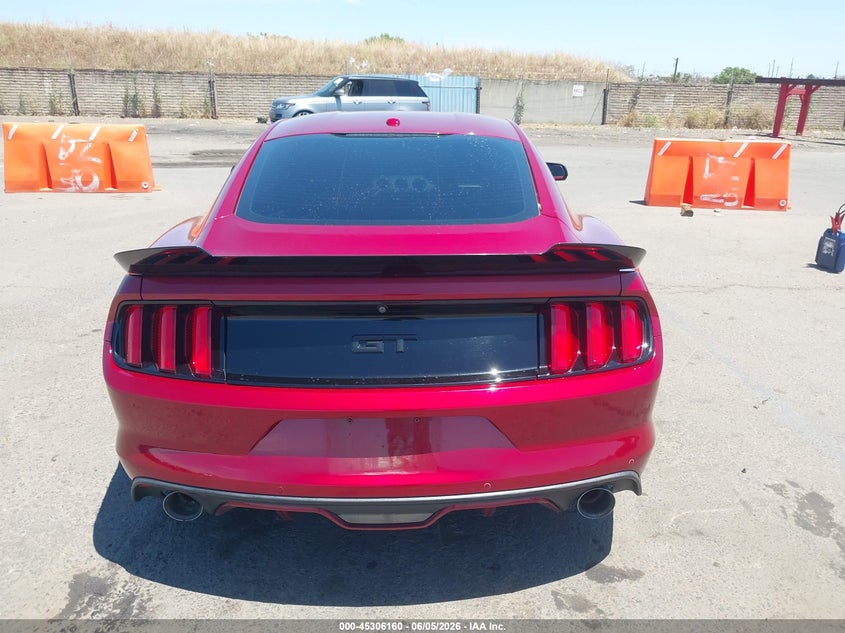 2015 Ford Mustang Gt Premium VIN: 1FA6P8CF3F5376911 Lot: 45306160