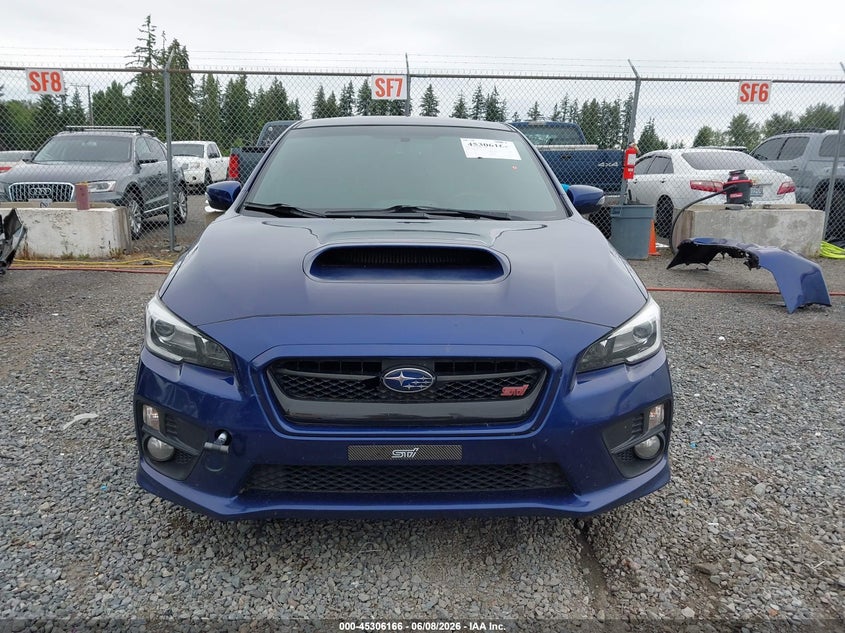 2016 Subaru Wrx Sti Limited VIN: JF1VA2Z6XG9833662 Lot: 45306166