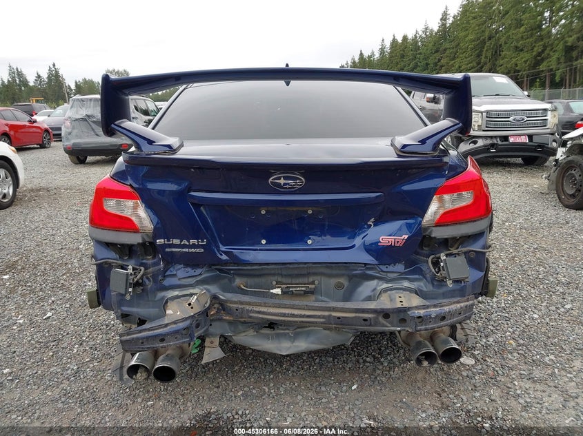 2016 Subaru Wrx Sti Limited VIN: JF1VA2Z6XG9833662 Lot: 45306166