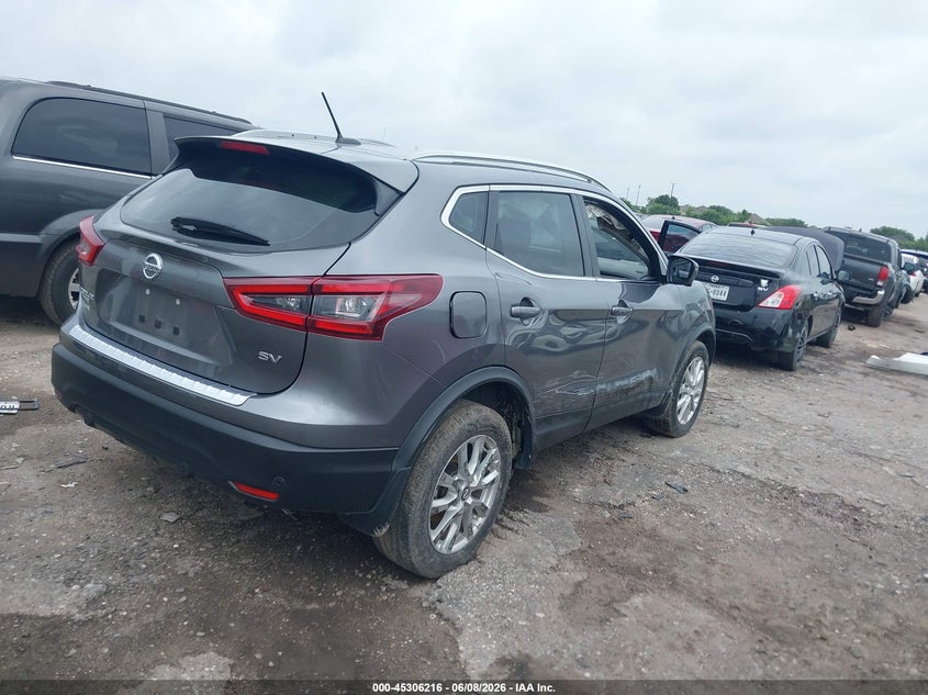 Vin: jn1bj1bv1mw320177, lot: 45804079, nissan rogue sport sv fwd xtronic cvt 20214
