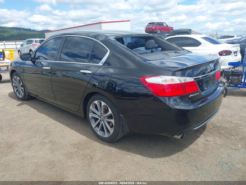 Vin: 1hgcr2f54ea096851, lot: 45804085, honda accord sport 20143