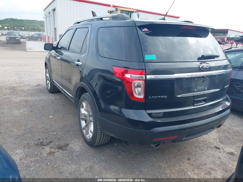 Vin: 1fm5k7f84dga74973, lot: 45804089, ford explorer limited 20133