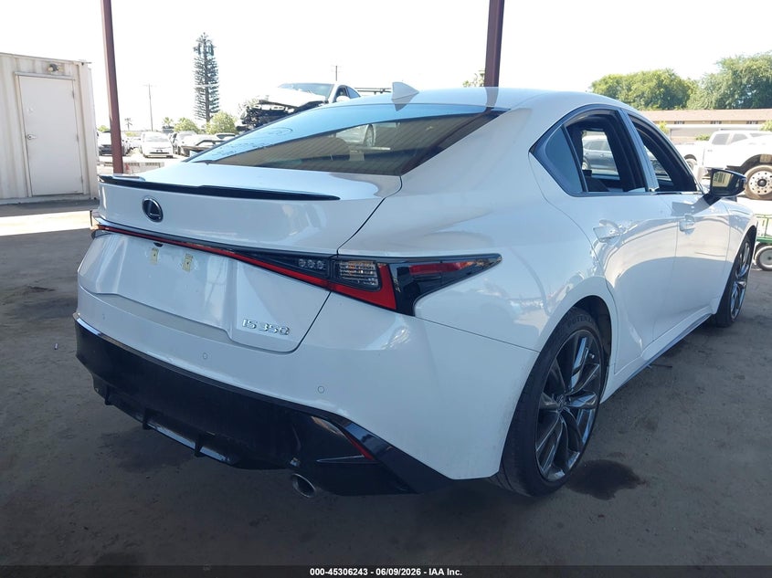 Vin: jthgz1b24s5087852, lot: 45804106, lexus is 350 f sport 20254