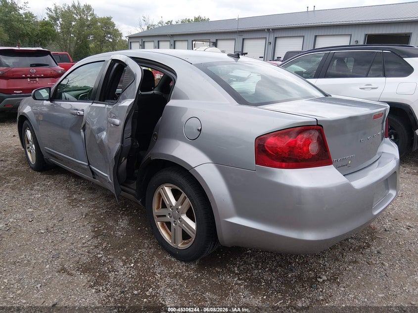 Vin: 1c3cdzcg9dn666804, lot: 45804107, dodge avenger sxt 20133