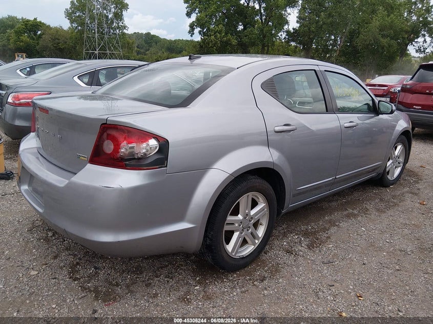 Vin: 1c3cdzcg9dn666804, lot: 45804107, dodge avenger sxt 20134