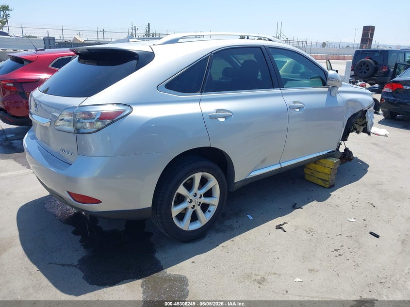 Vin: 2t2zk1ba6ac009480, lot: 45804112, lexus rx 350 20104