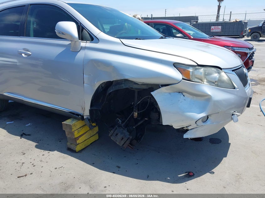 2010 Lexus Rx 350 VIN: 2T2ZK1BA6AC009480 Lot: 45306249