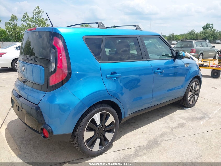 2016 Kia Soul + VIN: KNDJP3A55G7385648 Lot: 45306251