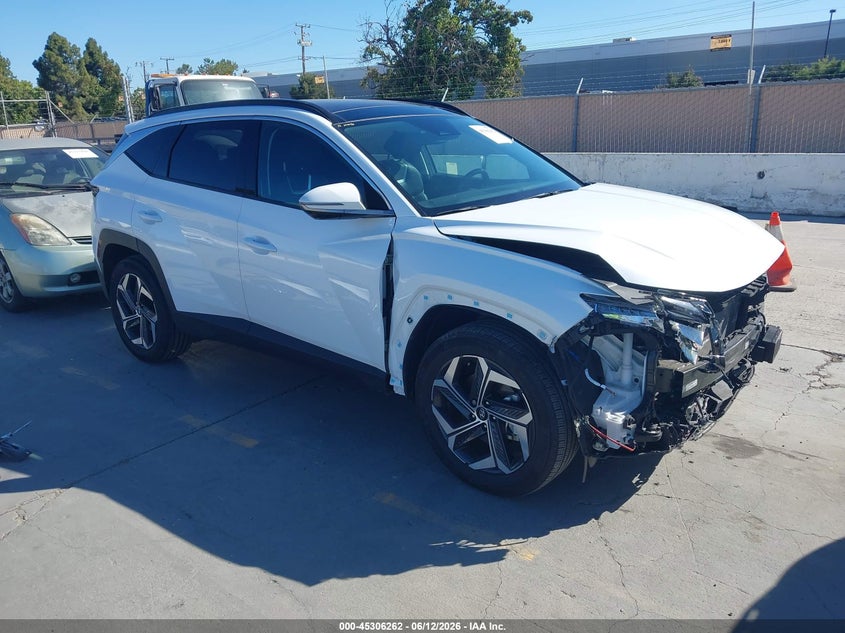 2022 HYUNDAI TUCSON HYBRID auction photo 1