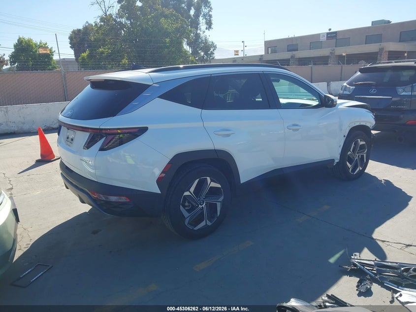2022 HYUNDAI TUCSON HYBRID auction photo 4