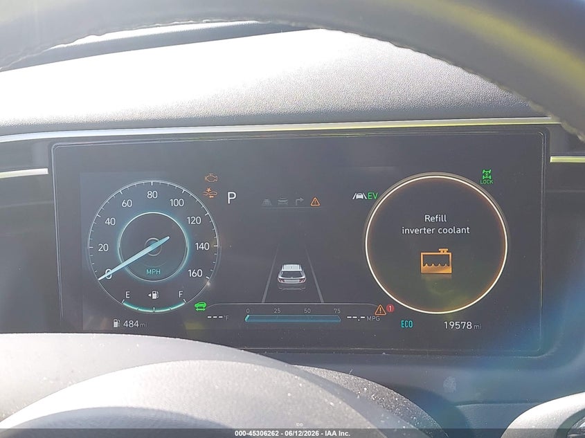 2022 HYUNDAI TUCSON HYBRID auction photo 7