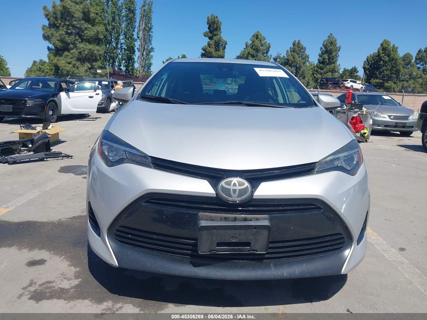 2017 Toyota Corolla Le VIN: 2T1BURHE8HC765511 Lot: 45306269