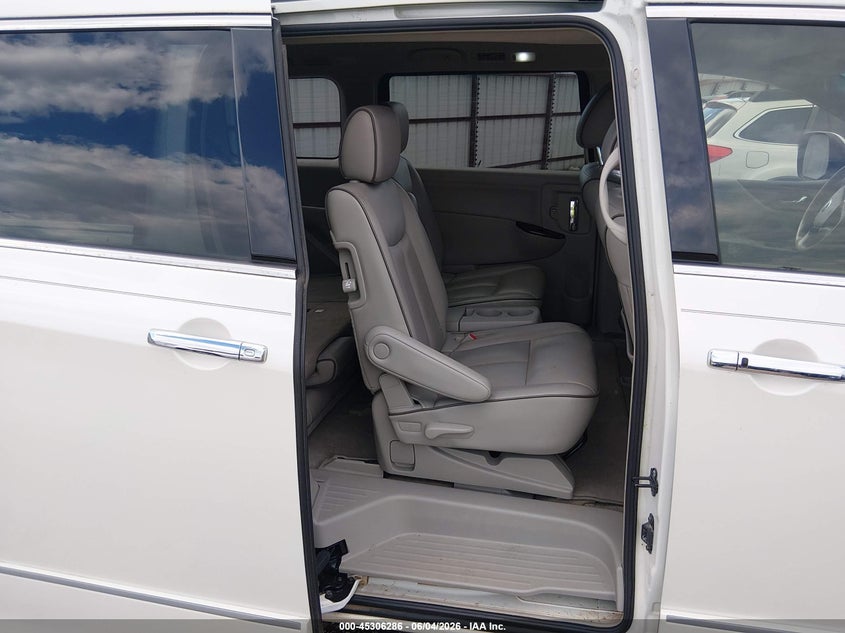 2013 Nissan Quest Sl VIN: JN8AE2KP8D9063378 Lot: 45306286