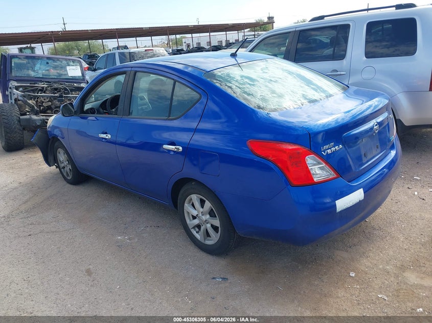 Vin: 3n1cn7ap3cl825530, lot: 45804168, nissan versa 1.6 sl 20123