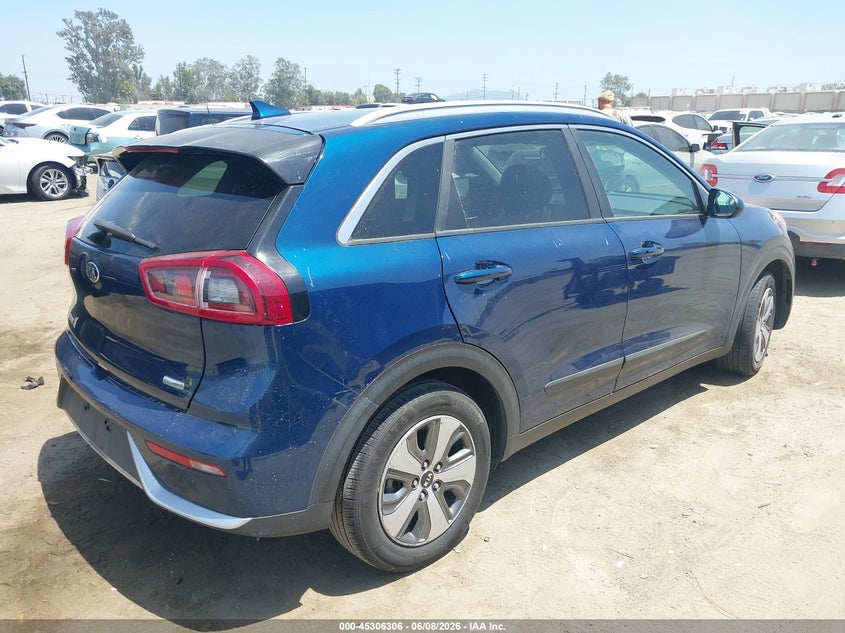 Vin: kndcb3lc4k5241872, lot: 45804169, kia niro lx 20194