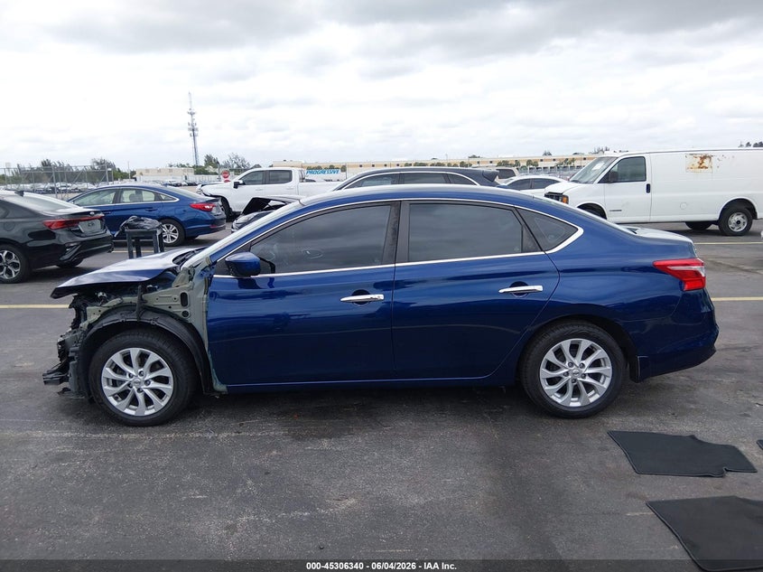 2019 Nissan Sentra Sv VIN: 3N1AB7AP8KY445956 Lot: 45306340
