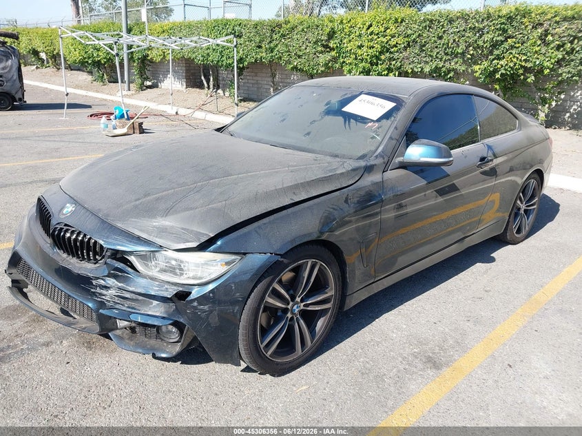 Vin: wba3n7c57fk222527, lot: 45804219, bmw 428i 20152