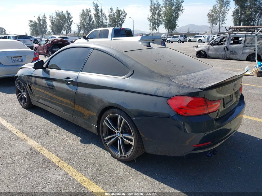Vin: wba3n7c57fk222527, lot: 45804219, bmw 428i 20153