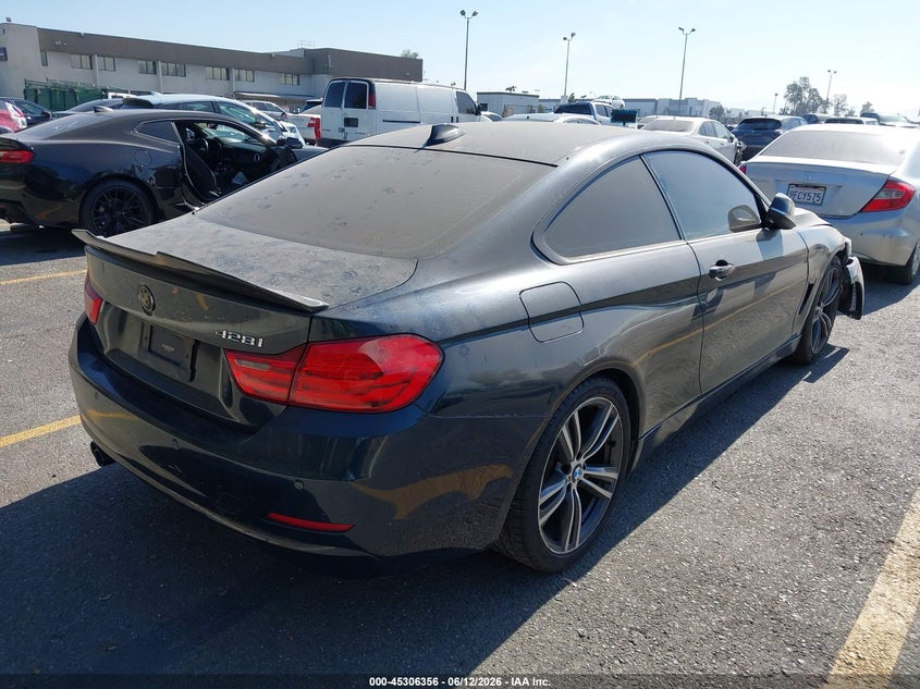 Vin: wba3n7c57fk222527, lot: 45804219, bmw 428i 20154