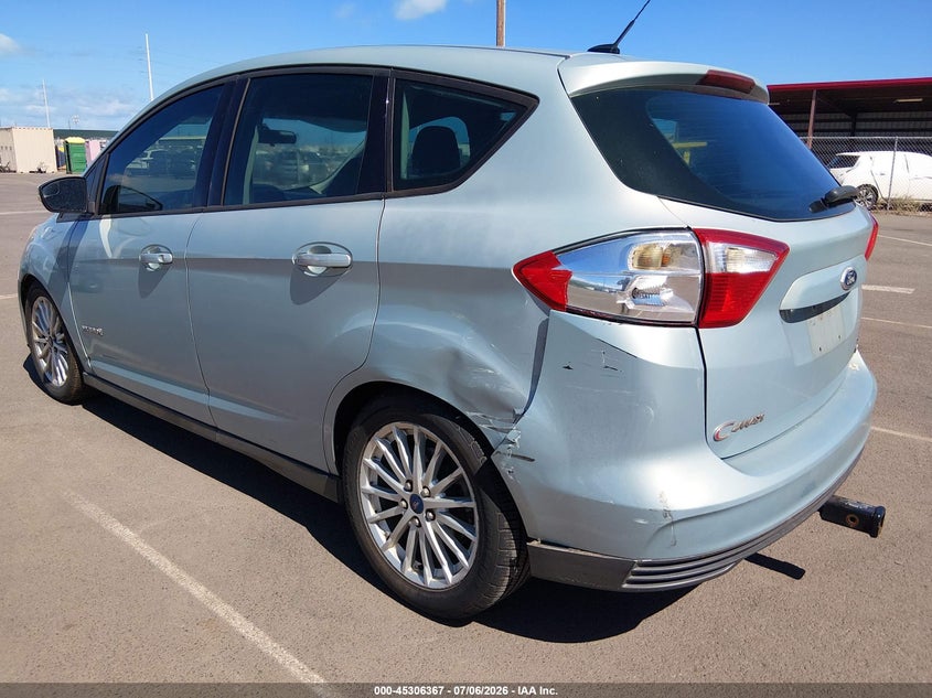 2013 Ford C-Max Hybrid Se VIN: 1FADP5AU7DL502865 Lot: 45306367