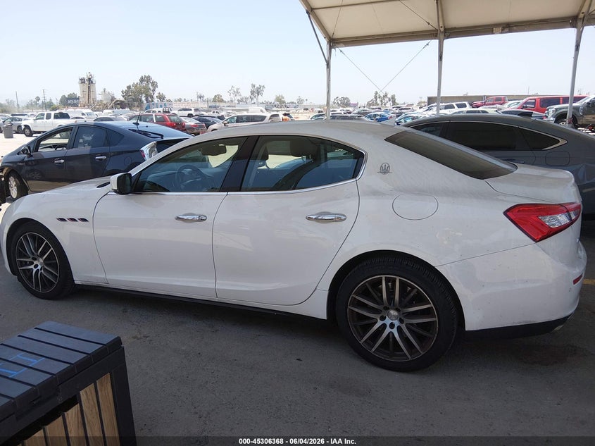 2014 Maserati Ghibli S Q4 VIN: ZAM57RTAXE1089602 Lot: 45306368