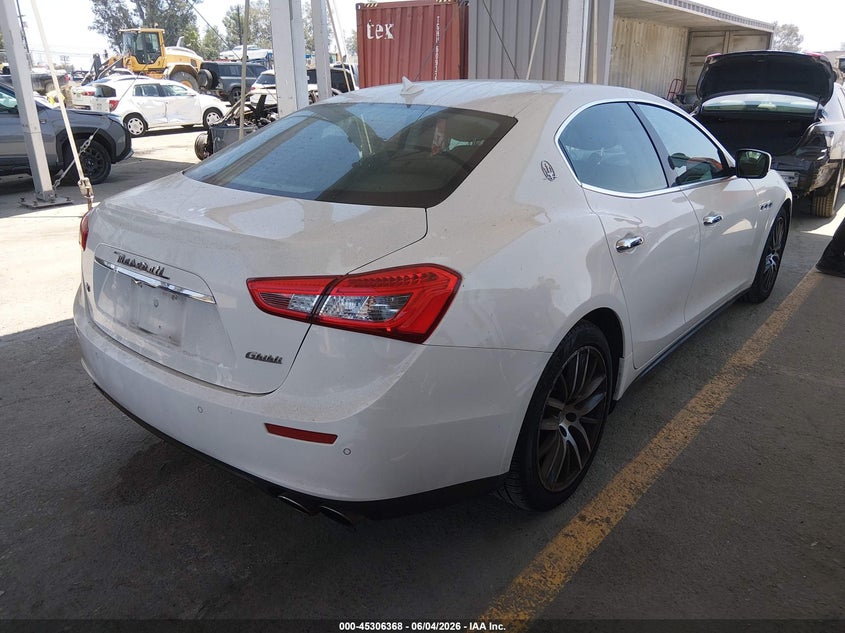 2014 Maserati Ghibli S Q4 VIN: ZAM57RTAXE1089602 Lot: 45306368