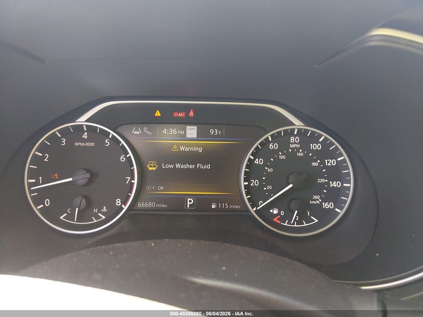 2019 Nissan Maxima 3.5 Platinum VIN: 1N4AA6AV4KC366372 Lot: 45306380