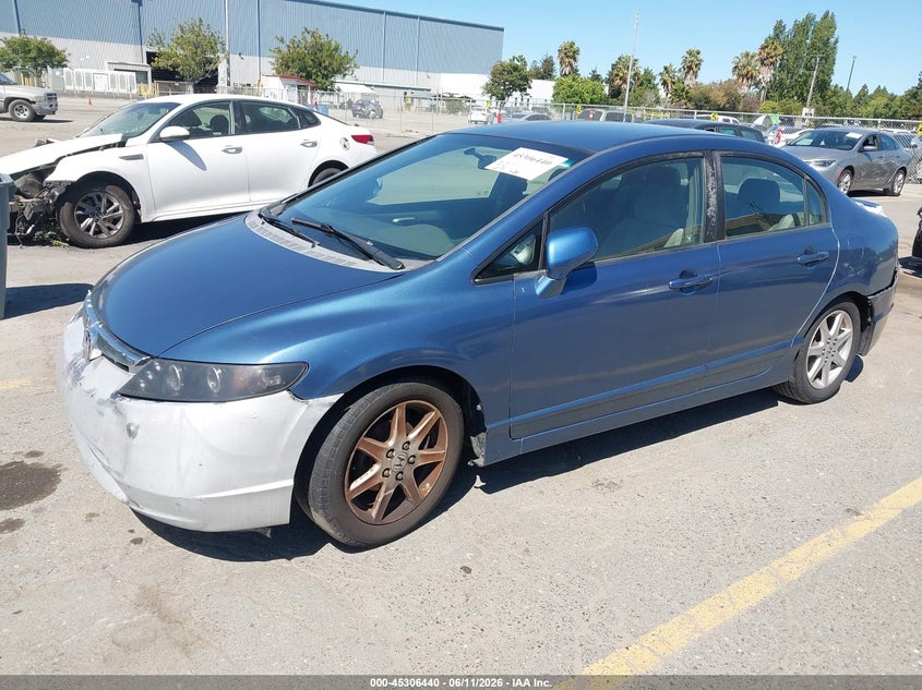 2008 Honda Civic Lx 2HGFA16558H517061 photo 1