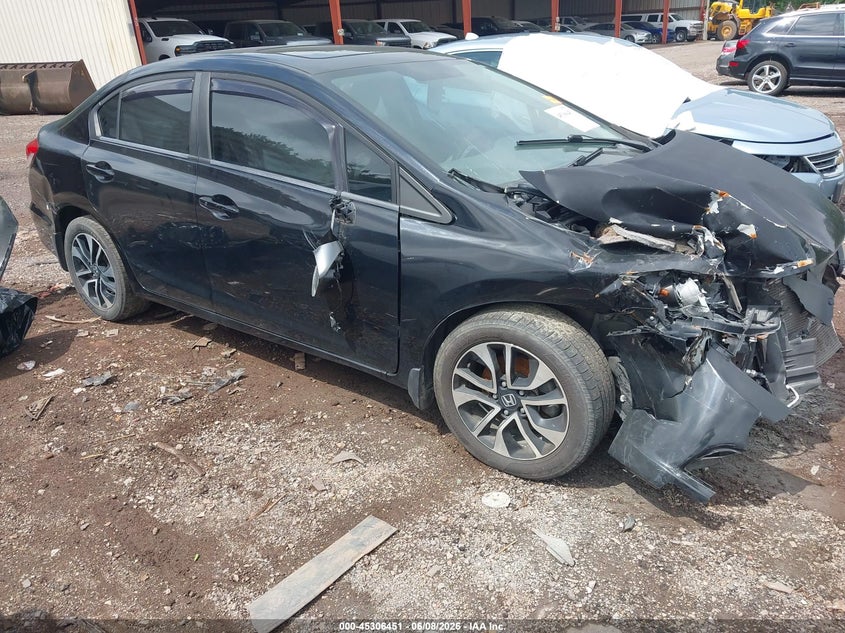 Vin: 19xfb2f89fe069217, lot: 45804314, honda civic ex 2015 img_1