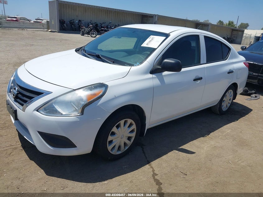 Vin: 3n1cn7apxfl817509, lot: 45804320, nissan versa 1.6 s 20152