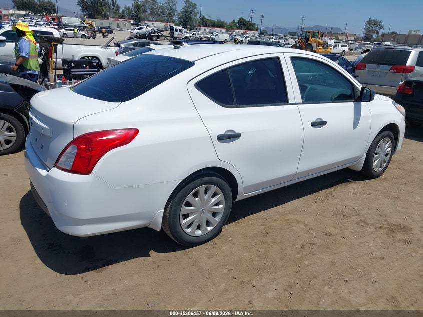 Vin: 3n1cn7apxfl817509, lot: 45804320, nissan versa 1.6 s 20154