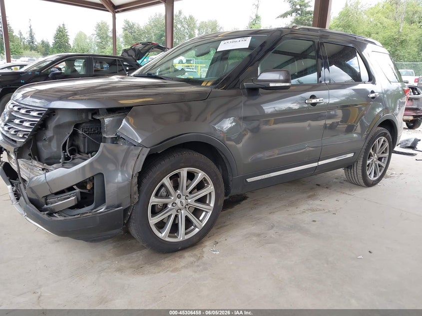Vin: 1fm5k8f83gga19778, lot: 45804321, ford explorer limited 20162