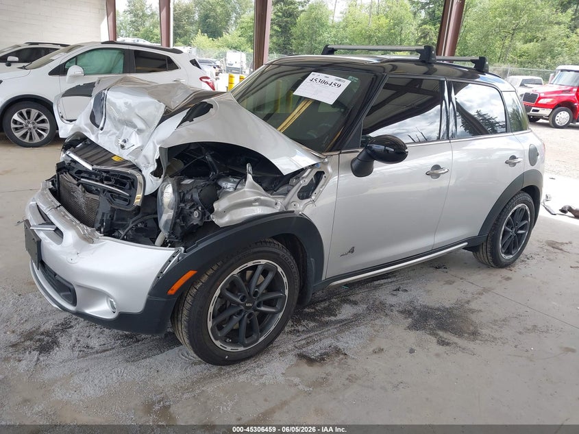 Vin: wmwzc5c59fwp46579, lot: 45804322, mini countryman cooper s 20152