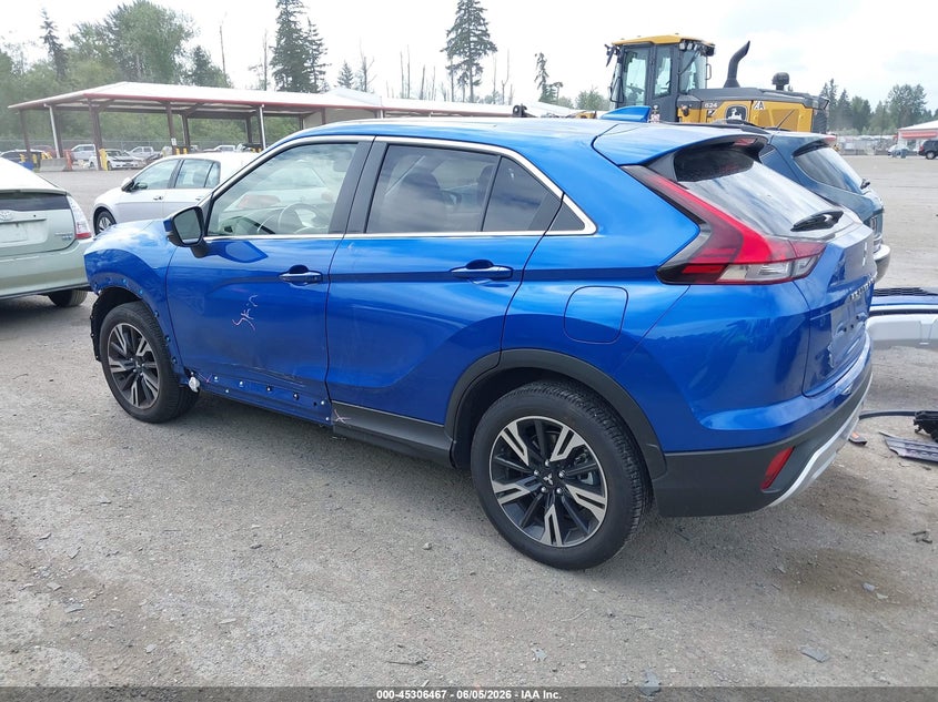 2025 Mitsubishi Eclipse Cross Black Edition S-Awc/Se S-Awc/Sel S-Awc VIN: JA4ATWAA7SZ044303 Lot: 45306467
