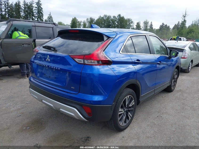 Vin: ja4atwaa7sz044303, lot: 45804330, mitsubishi eclipse cross black edition s-awc/se s-awc/sel s-awc 20254
