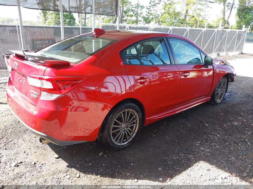 Vin: 4s3gkal60h3614877, lot: 45804331, subaru impreza 2.0i sport 20174