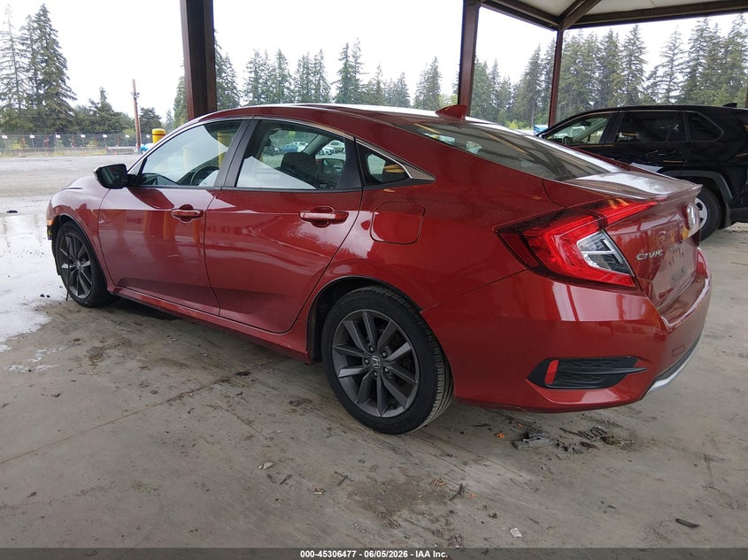 Vin: 19xfc1f37le205979, lot: 45804340, honda civic ex 20203