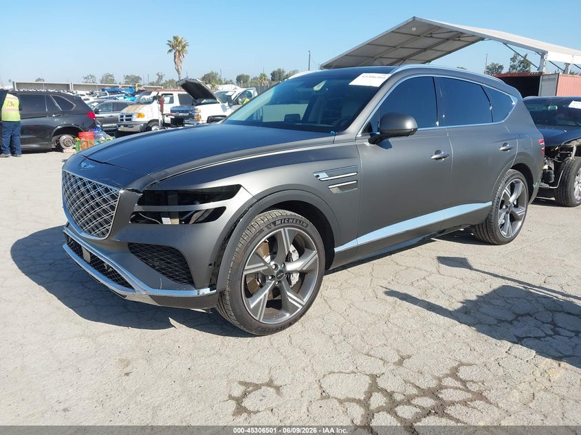 Vin: kmuhcesb8su230643, lot: 45804364, genesis gv80 2.5t prestige awd 20252
