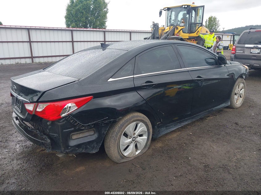 Vin: 5npeb4ac8eh820367, lot: 45804365, hyundai sonata gls 20144