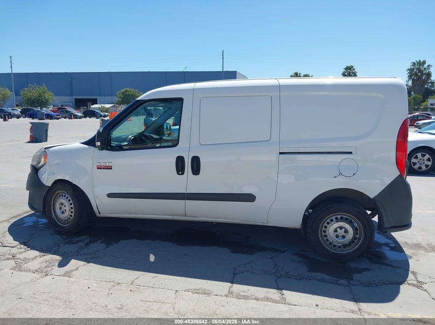 2017 Ram Promaster City Tradesman VIN: ZFBERFAB6H6E17779 Lot: 45306542