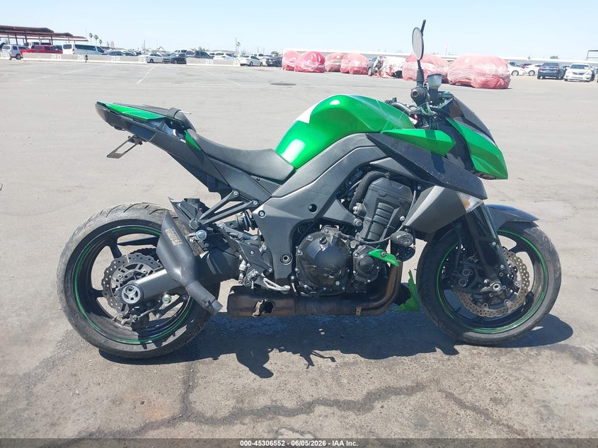 2013 Kawasaki Zr1000 D VIN: JKAZRCD19DA038743 Lot: 45306552