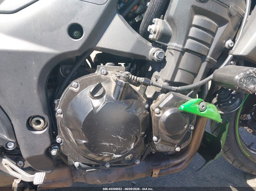 2013 Kawasaki Zr1000 D VIN: JKAZRCD19DA038743 Lot: 45306552
