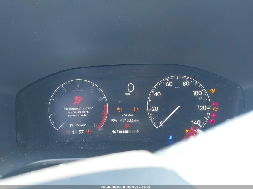 2025 HONDA CR-V 1.5L I-4 DI, DOHC, V(VIN: 2HKRS3H43SH338458