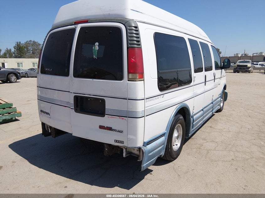 1996 GMC Savana Rv G1500 VIN: 1GDFG15R9T1011639 Lot: 45306587