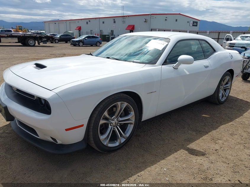 2021 DODGE CHALLENGER 5.7L V-8 VVT, 372HP(VIN: 2C3CDZBT2MH542297
