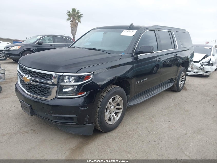 Vin: 1gnscgkc6hr232732, lot: 45804488, chevrolet suburban ls 20172